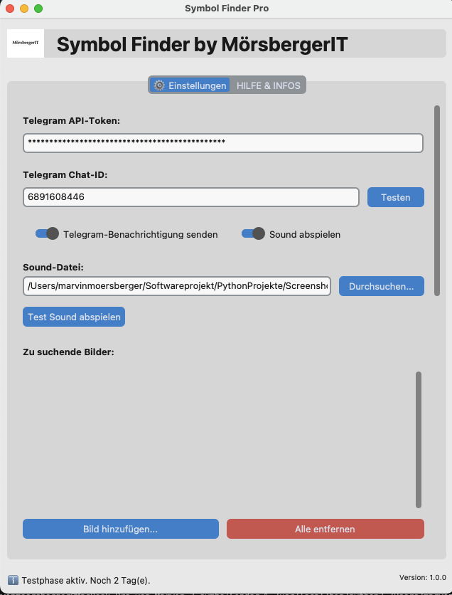 Symbol-Finder Pro Screenshot